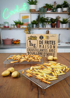 Coffret Grilles Frites + Cuillère Huile