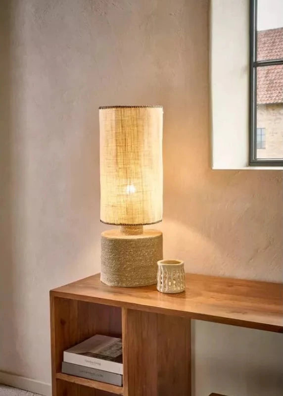 KOSI - LAMPE DE TABLE JONC DE MER
