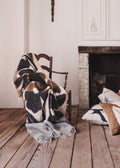 PLAID MADONNE CACAO - 138X220