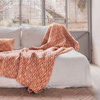 PLAID CAMILLO CARMIN - 140x220