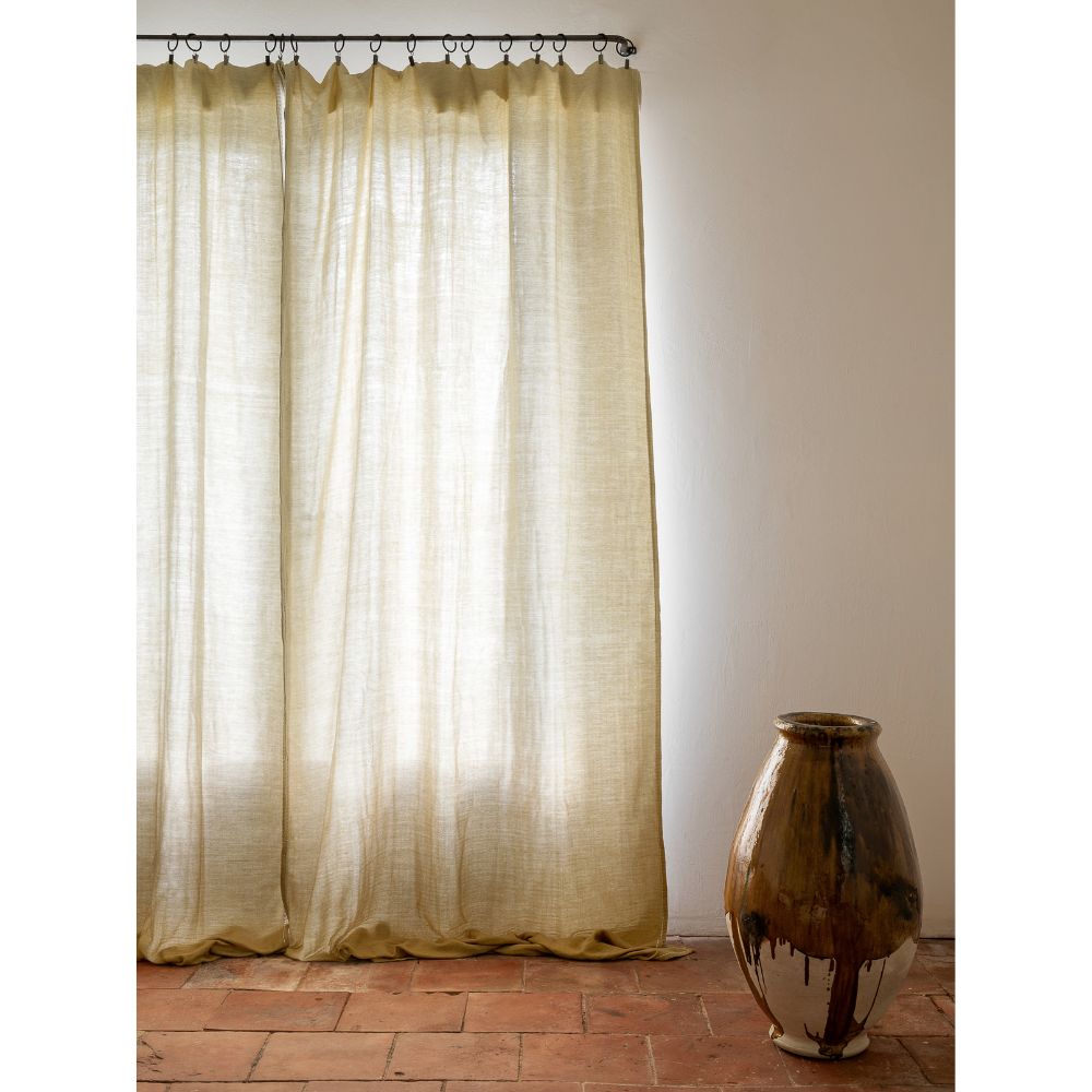 RIDEAU LAINE COTON YELLOWSTONE - 150x250