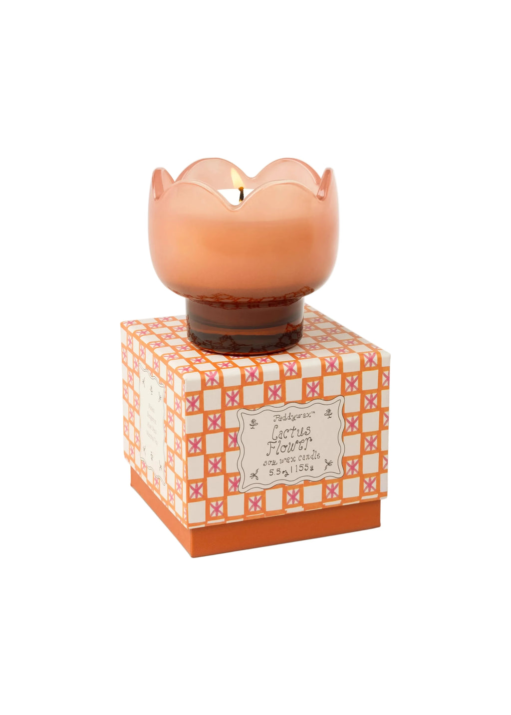 TULIP PINK AND BURNT ORANGE CACTUS