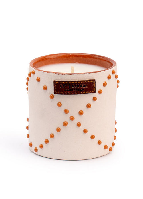 Bougie Nomad S Blanc Terra Dattes